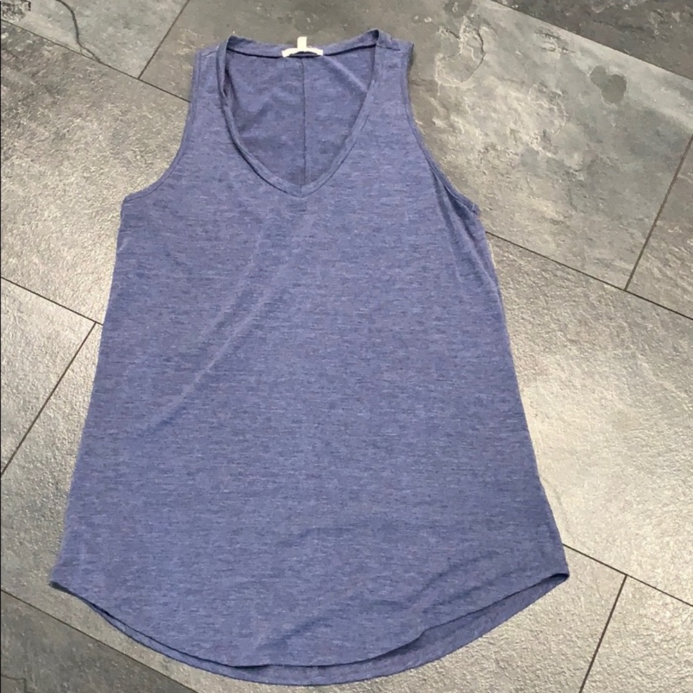 Maurices basic blue tank